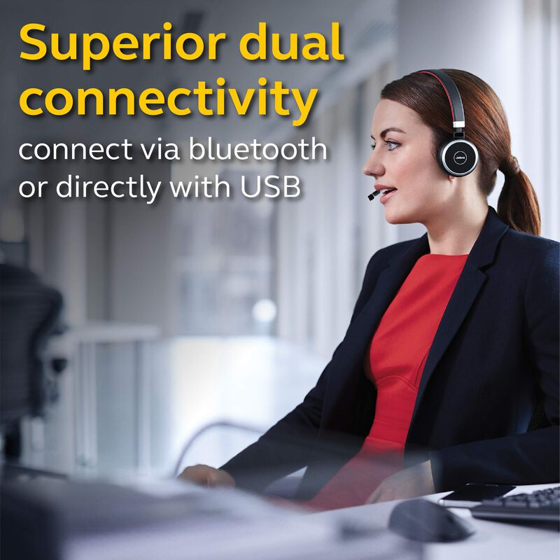 Auriculares Inal&aacute;mbricos Jabra Evolve 65 Uc Ste... image number null