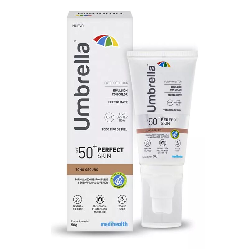 Umbrella Perfect Skin Tono Oscuro Spf 50+,color... image number null