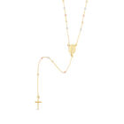 Rosario Oro Florentino 14k 2mm 60+10 Cm