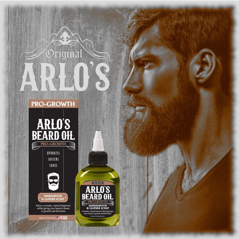Aceite Para Barba Arlo's Pro Growth, Aroma A Pi... image number null
