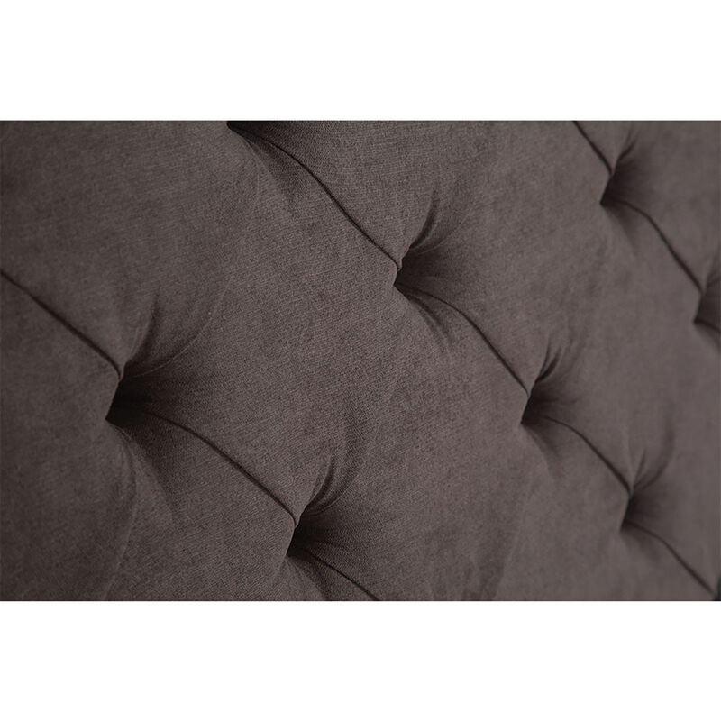 Cabecera Queen Size Dicasa Capri Chocolate image number null