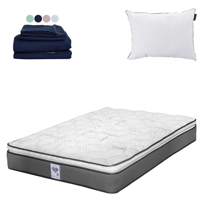 Colch&oacute;n King Size Prestige + Almohada One + 1 j... image number null