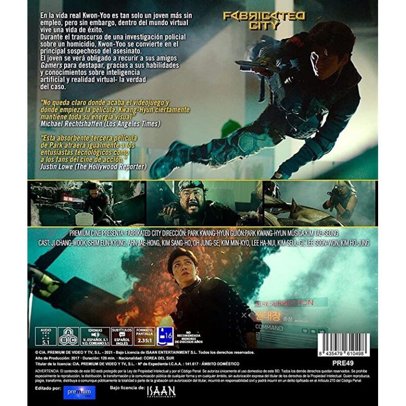 Fabricated City [blu-ray] (2017) Jojakdwen Dosh... image number null