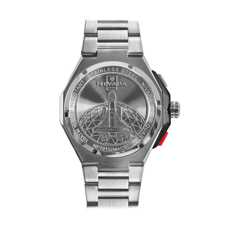 Reloj Nivada MarsMaster Caballero Acero Blanco ... image number null