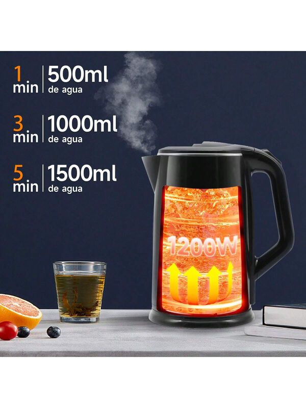 Hervidor El&eacute;ctrico De Agua Jarra 1.7 L 1200w Ai... image number null