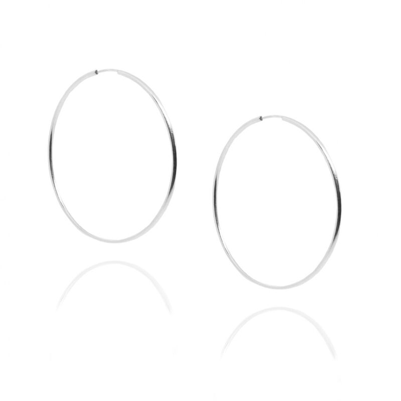 Arracadas de Plata Grandes image number null