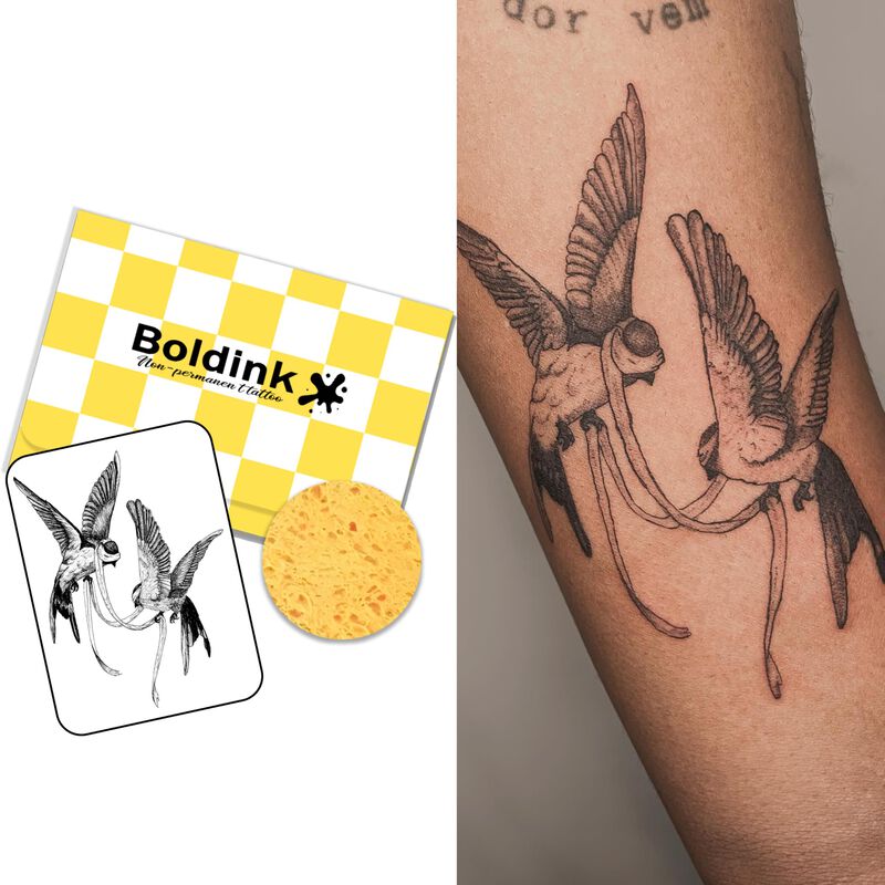 Tatuajes Temporales Boldink Realistas Impermeab... image number null