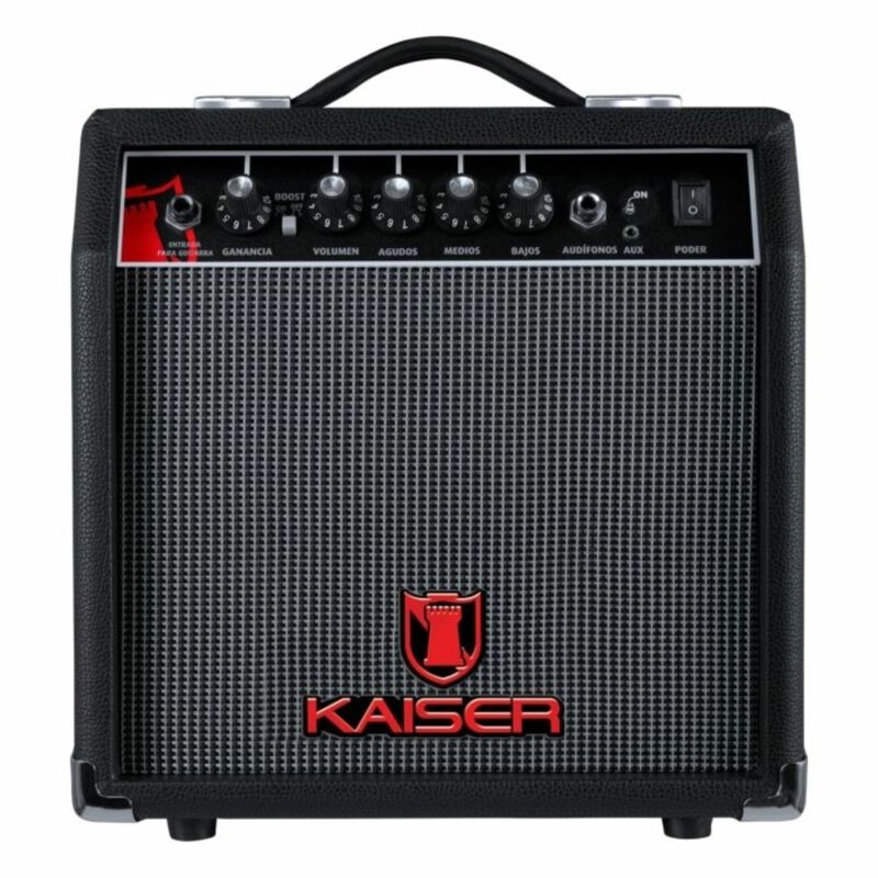 Paquete Kaiser Amplificador 6.5" 25W RMS C/Boos... image number null