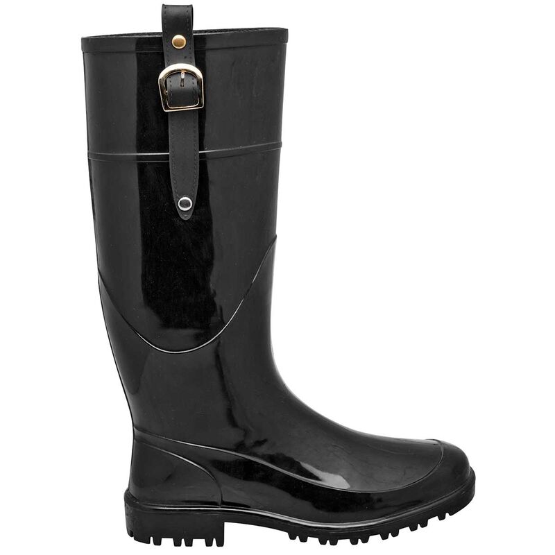 Top Moda Botas de lluvia para mujer negro, impe... image number null