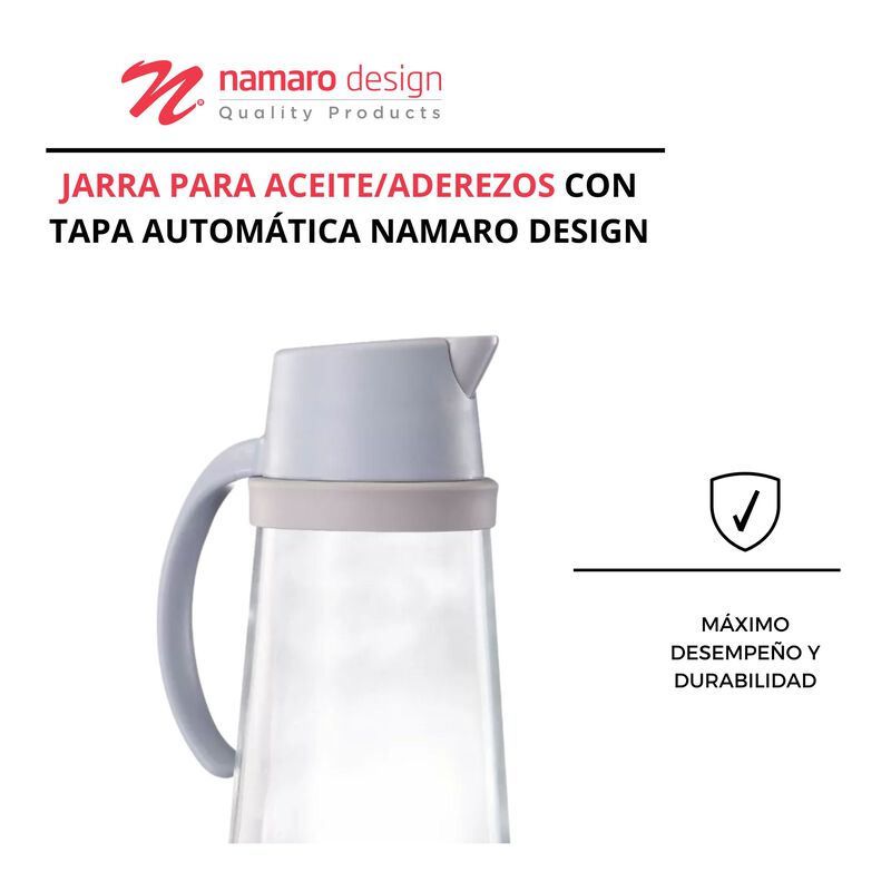 Jarra Para Aceite/aderezos Con Tapa Automática ... image number null