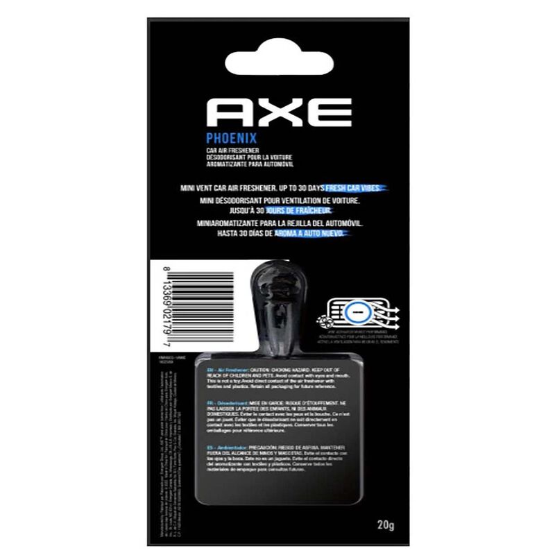 Aromatizante Axe Mini Vent Clip Aroma Essence C... image number null