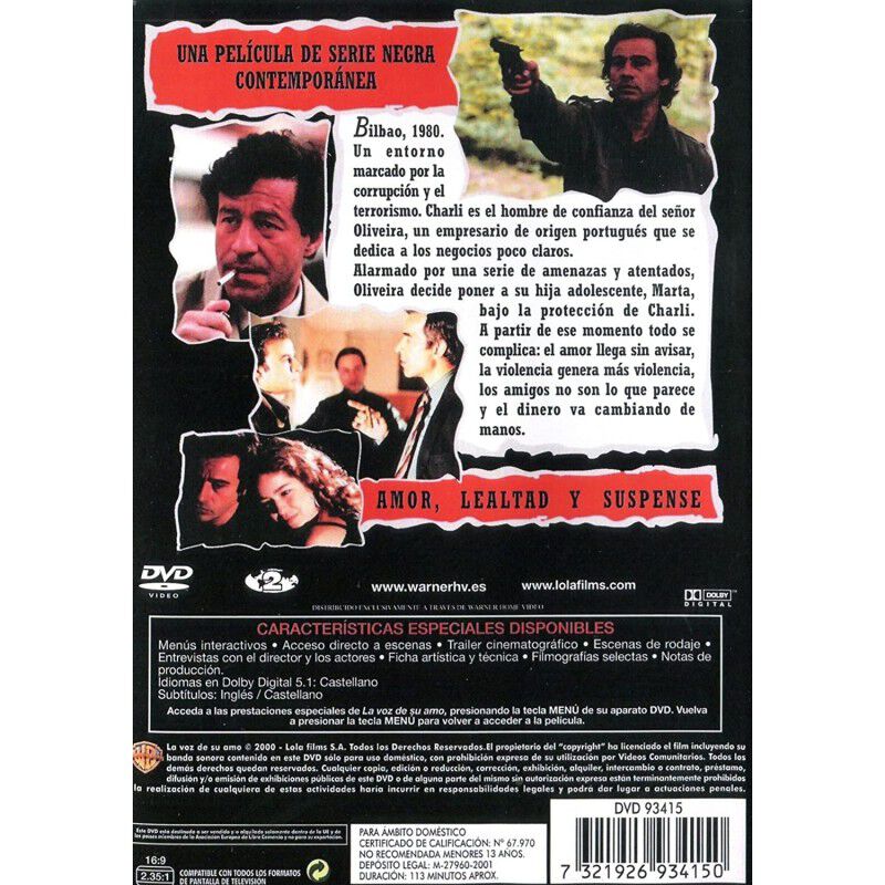La Voz De Su Amo [dvd] image number null
