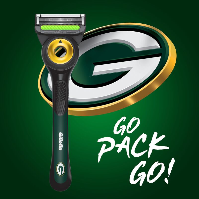 Maquinilla De Afeitar Gillette Labs Nfl Packers... image number null