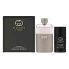 Set Guicci Guilty Pour Homme 2pzs 90ml Edt Spray/desodorante Stick 70g.