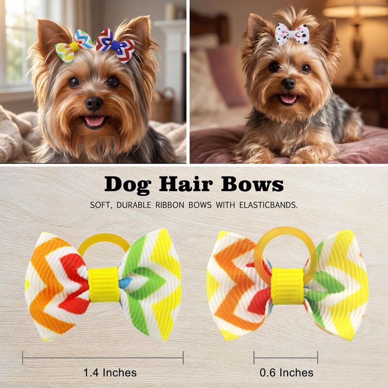 Lazos Para Perro Babymatch 4 cm 60 piezas &ndash; Var... image number null