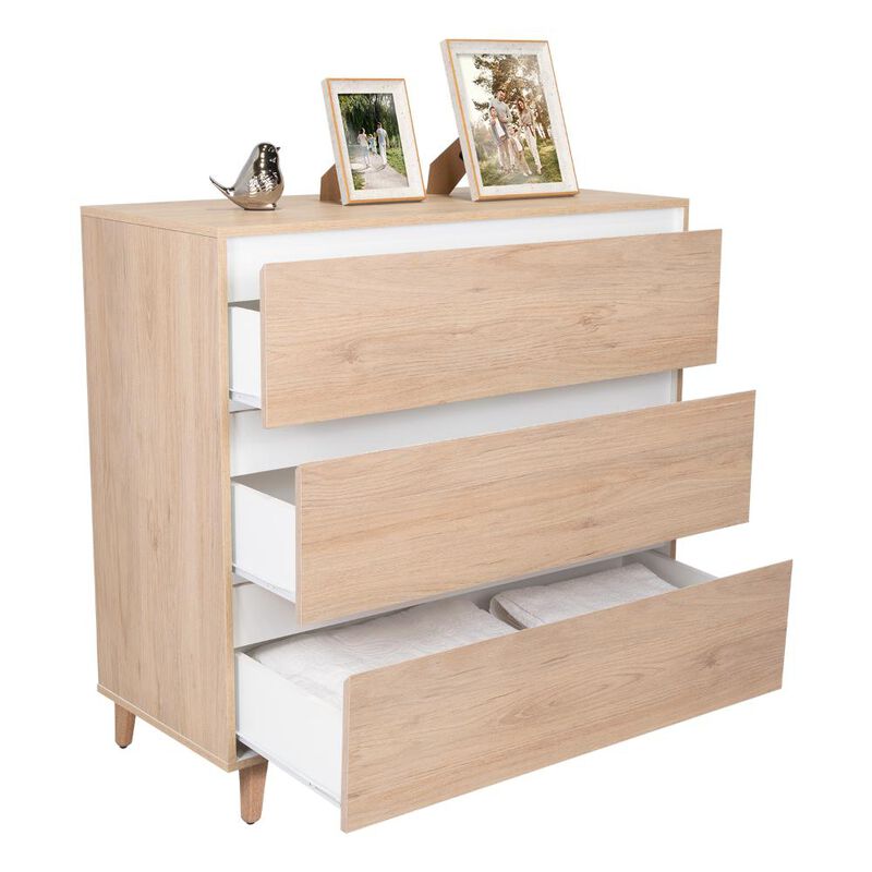 Organizador Durham Beige Y Blanco Virtual Muebl... image number null