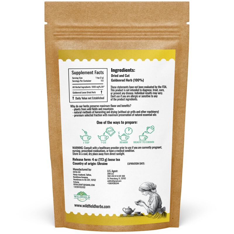 T&eacute; De Hierbas De Espino Amarillo Wildfield Herb... image number null