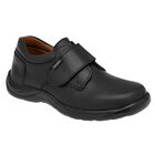 Audaz Zapato De Piel Para Ni&ntilde;o Negro Cod 41854-1