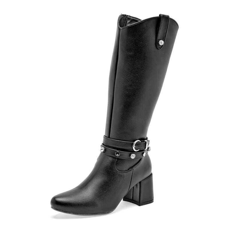 Ivannep Bota Negra Para Mujer 147924ce image number null