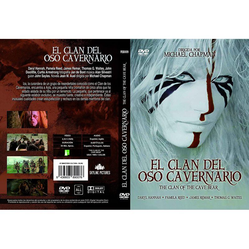 El Clan Del Oso Cavernario Dvd 1985 The Clan Of... image number null