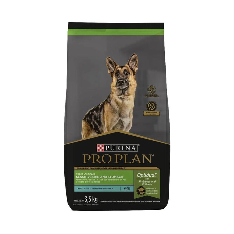 Pro Plan Sensitive Skin & Stomach Adulto 3.5 Kg image number null