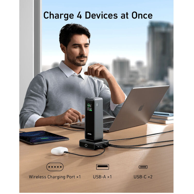 Cargador ANKER 100 W base carga Powerbank PRIME... image number null