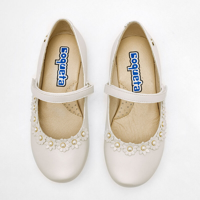 Coqueta Balerina Fiesta Para Mujer Blanco Cod 1... image number null