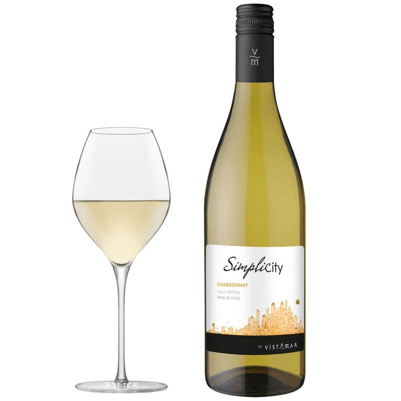 Vino Blanco Vi&ntilde;a Vistamar Simplicity Chardonnay... image number null