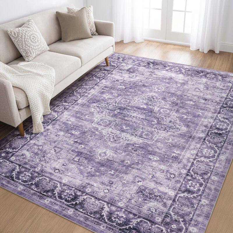 Alfombra Loongrug 152 Cm X 122 Cm Lavable Vinta... image number null