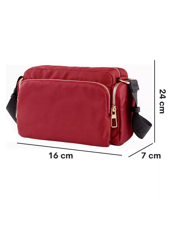 Bolsa Crossbody Pink Brule Cross Pink Para Muje... image number null