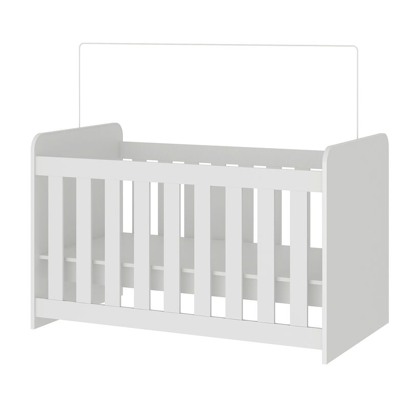 Cuna Cama Convertible 4 En 1 Blanca Multifuncio... image number null