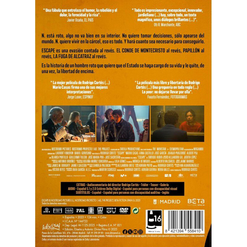 Escape [DVD] (2024) image number null