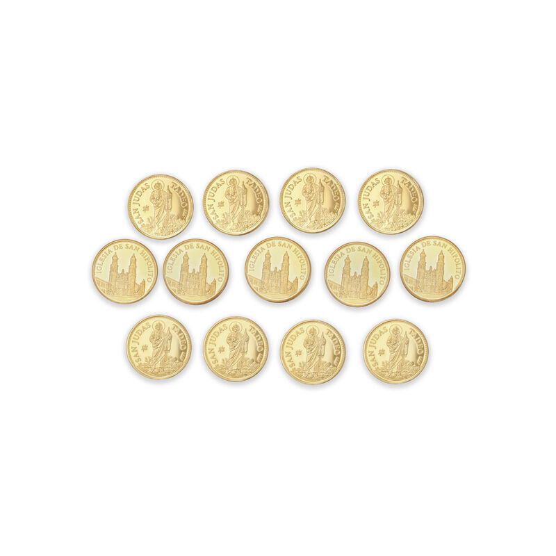 Arras S.Judas Tadeo Gde.Plata Dorada C/Cofre,Ch... image number null