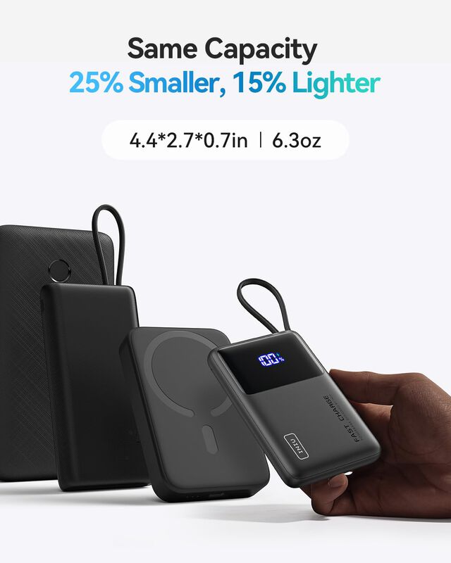 Cargador Port&aacute;til Iniu Power Bank De 10000 Mah ... image number null