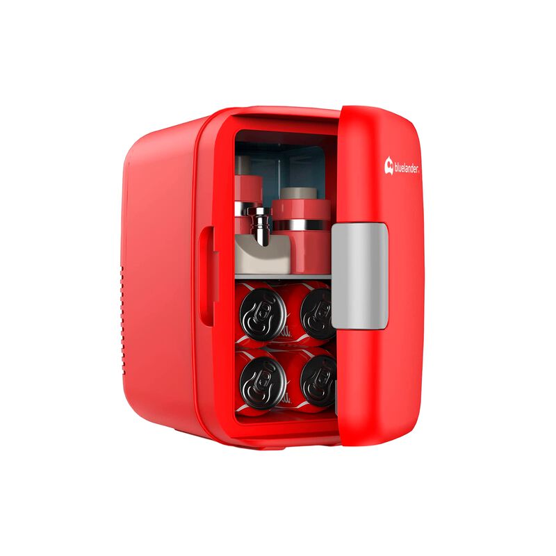 Mini Refrigerador Frigobar Rojo Multifuncional ... image number null