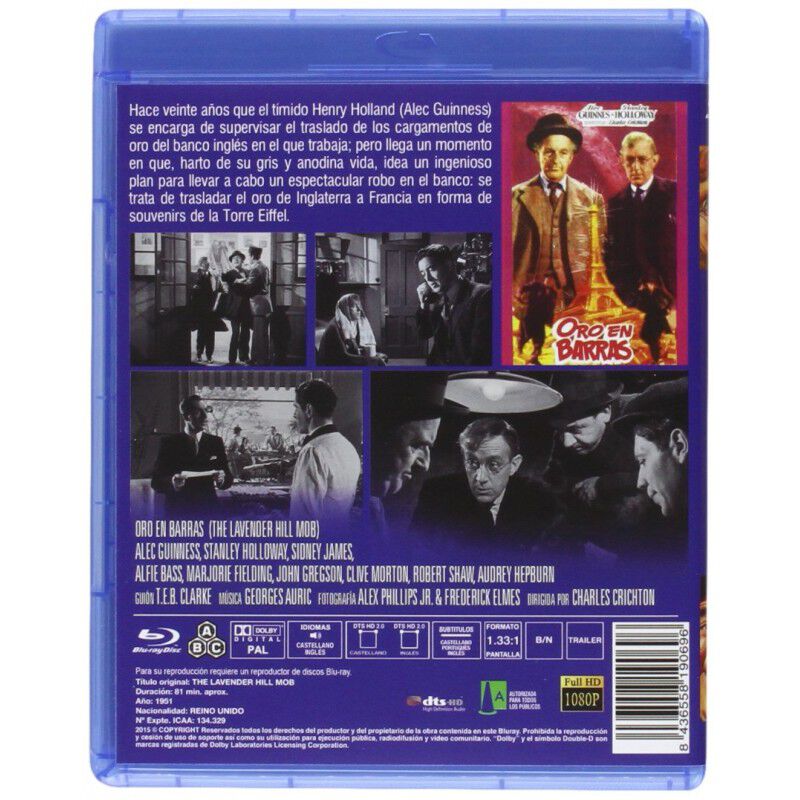 Oro En Barras (blu-ray) image number null
