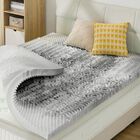 Cubrecolch&oacute;n Sinweek De Espuma Viscoel&aacute;stica De 5 Zonas, 5 Cm, Tama&ntilde;o Queen