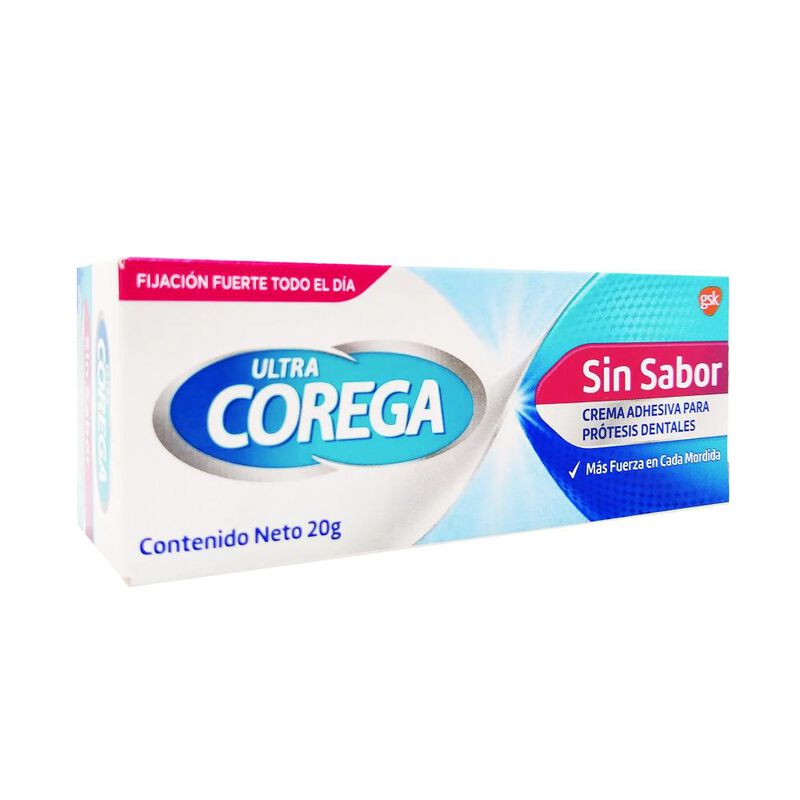 Adhesivo Corega Ultra Sin Sabor - 20 Gramos image number null