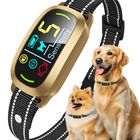 Collar Antiladridos Oliry 3,6‑68 kg 5 modos Impermeable Dorado