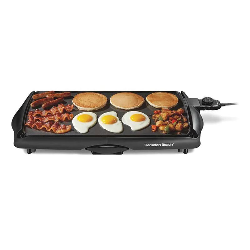 Plancha El&eacute;ctrica Grill Hamilton Beach Antiadhe... image number null