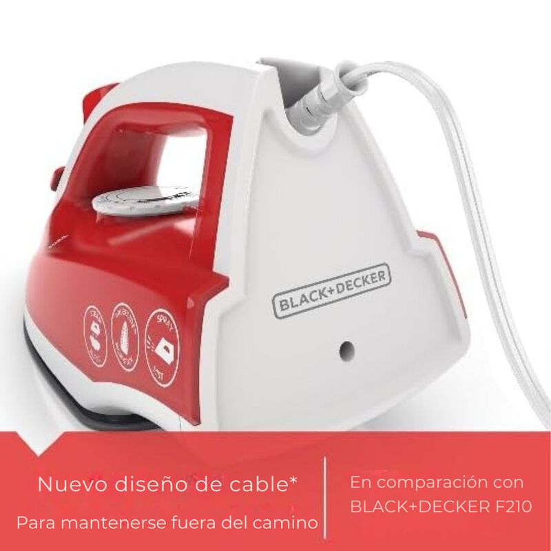 Plancha Para Ropa Black+decker Compacta 6 Ajust... image number null