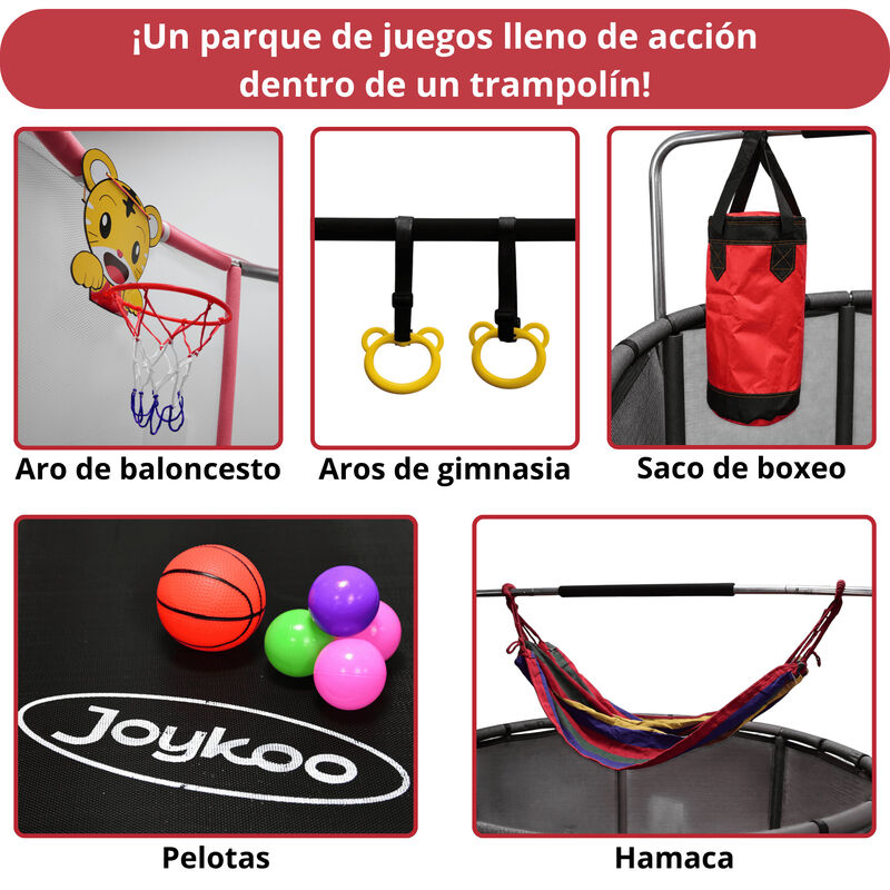 Trampol&iacute;n Infantil 140 Cm 55 Pulgadas Parque De... image number null