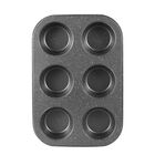 Molde Para Muffins Walooza De 6 Cavidades Antiadherente 27x19x3 Cm