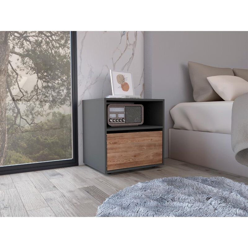 Bur&oacute; Galanto Plata Oscuro Y Miel Virtual Mueble... image number null