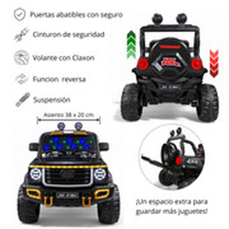 Camioneta El&eacute;ctrica Montable Ni&ntilde;os Control Remo... image number null