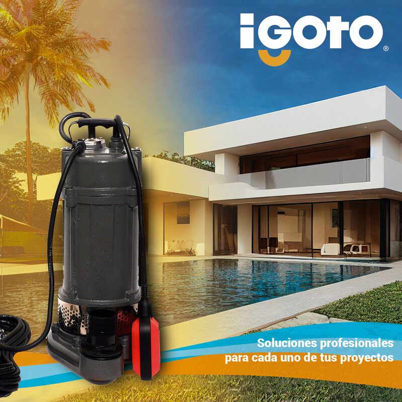 Igoto, Qdx10-16-0.75t,bomba Sumergible Agua 1 H... image number null