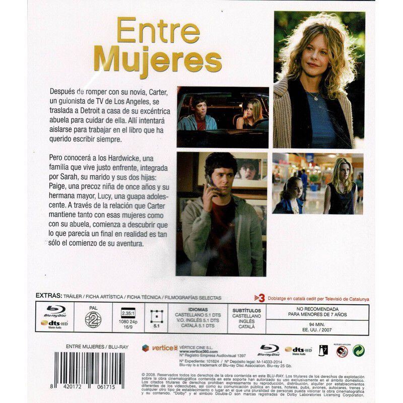 Entre Mujeres (blu-ray) image number null