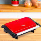 Parrilla Panini T-Fal Sw3315mx 850 W Placas Antiadherentes color rojo