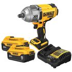 Llave de Impacto XR Brushless Dewalt DCF900B 1/2 + Kit de Inicio 2 bater&iacute;as DCB205Y 5A y cargador DCB1104