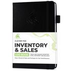 Libro De Inventario Y Ventas Clever Fox A5 Tapa Dura Negra Sin Fecha